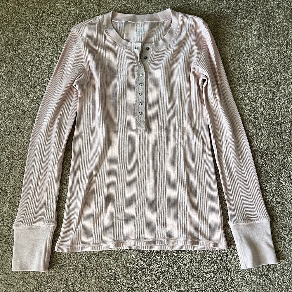 pink aerie long sleeve
